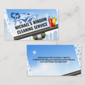 Carte De Visite Fournitures de nettoyage | Squeegee fenêtre | Lave (Devant / Derrière)