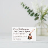 Carte De Visite Fournitures de réparation Ax (Debout devant)