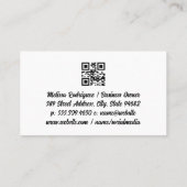 Carte De Visite Fournitures et services de nettoyage (Dos)