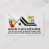 Carte De Visite Fournitures et services de nettoyage (Devant)