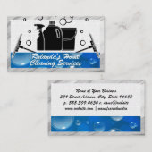 Carte De Visite Fournitures et services de nettoyage (Devant / Derrière)