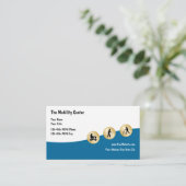 Carte de visite Fournitures Médicales Handicap (Debout devant)