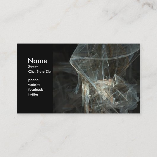 Carte De Visite Fractal-1 (Devant)