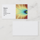 Carte De Visite Fractal Copacabana (Devant / Derrière)