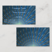 Carte de visite Fractal Fireworks (Devant / Derrière)