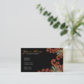Carte de visite Fractal-opus avec logo (Debout devant)