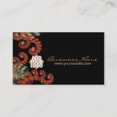 Carte de visite Fractal-opus avec logo (Dos)