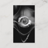 Carte De Visite FRACTAL ROSE 3 clair noir et blanc gris (Dos)