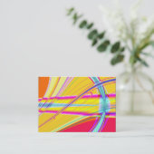 Carte De Visite Fractale Abstraite 061012e (Debout devant)