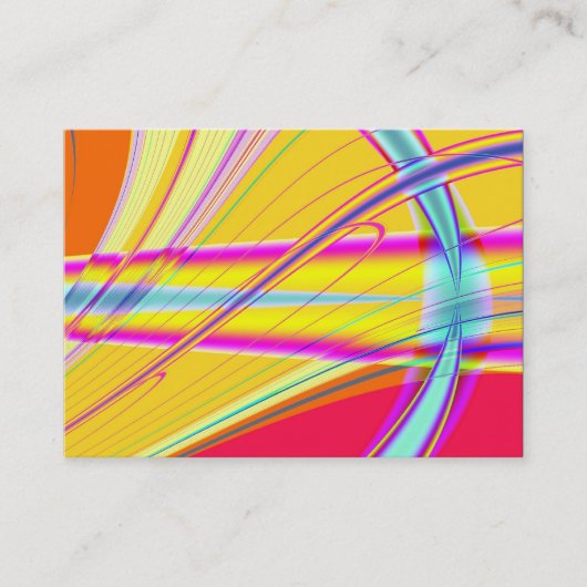 Carte De Visite Fractale Abstraite 061012e (Devant)