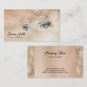 Carte De Visite Fractale beige (Devant / Derrière)