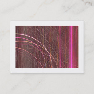 Carte De Visite Fractale flamme 02 (bordé)