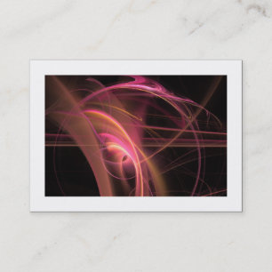 Carte De Visite Fractale flamme 03 (bordé)