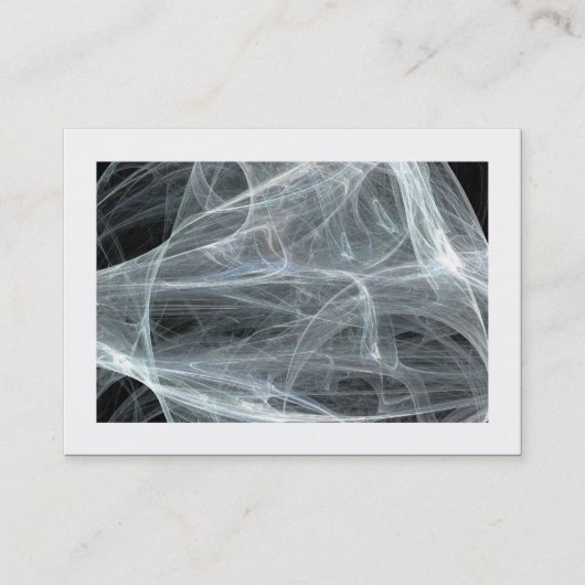 Carte De Visite Fractale flamme 04 (bordé) (Devant)