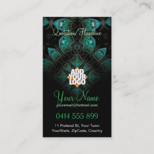 Carte de visite fractale Greenada v3