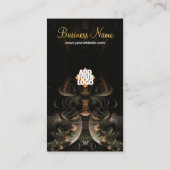 Carte de visite fractale Magic Shell (Dos)