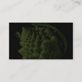 Carte De Visite Fractales de brocoli de Romanesco (Dos)