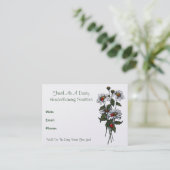 Carte De Visite Frais comme marguerite : Services faisants le (Debout devant)