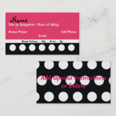 Carte de visite frais de maman (Devant / Derrière)