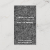 Carte de visite frais du DJ (Dos)