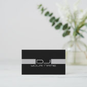 Carte de visite frais du DJ (Debout devant)