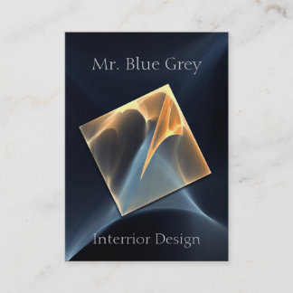 carte de visite frais et clair de conception