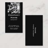 Carte de visite frais et contemporain (Devant / Derrière)