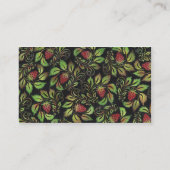 Carte De Visite fraise (Dos)