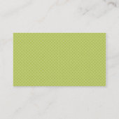 Carte De Visite Fraise trempée dans le chocolat (Dos)
