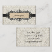 Carte de visite Frame2 élégant (Devant / Derrière)