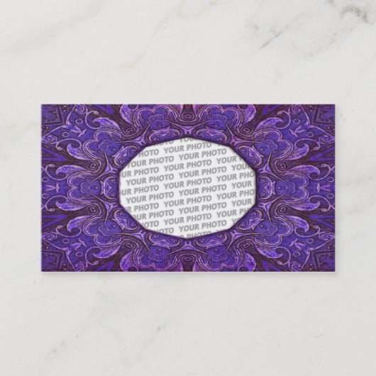 Carte De Visite Frame ART - hibou celtique (Devant)