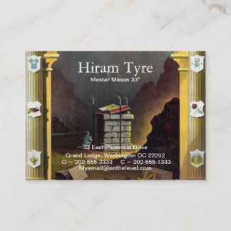 Carte De Visite Franc-maçon