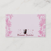 Carte De Visite Français : Bonne Soiree (Devant)