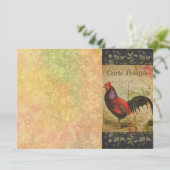 Carte de visite français de carte postale (Debout devant)