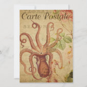 Carte de visite français de carte postale (Dos)