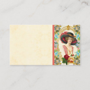 Carte de visite français vintage