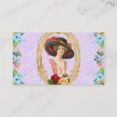 Carte de visite française vintage (Dos)