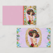 Carte de visite française vintage (Devant / Derrière)