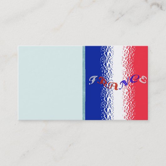Carte De Visite France (Devant)