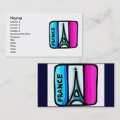 Carte de visite France (Devant / Derrière)