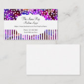 Carte De Visite Franchise Cosmetics Beauty Rep (Devant / Derrière)