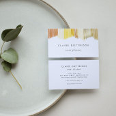 Carte De Visite Franges Gold Modern