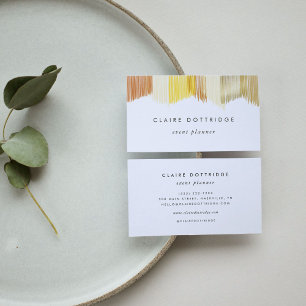 Carte De Visite Franges Gold Modern