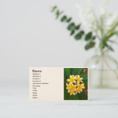 Carte De Visite Frangipani hawaïen (Debout devant)