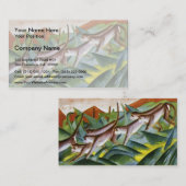 Carte De Visite Franz Marc-Monkey Frieze (Devant / Derrière)
