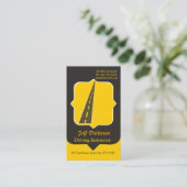 Carte De Visite Frappez la route ! Pilote d'instructeur de conduit (Debout devant)