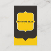 Carte De Visite Frappez la route ! Pilote d'instructeur de conduit (Dos)