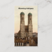 Carte De Visite Frauenkirche, Munich, Bavière, Allemagne (Dos)
