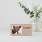 Carte De Visite Freaky Cute Furless (Debout devant)