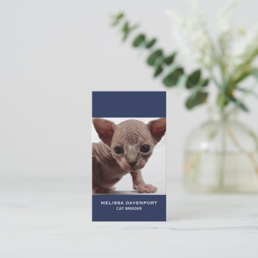 Carte De Visite Freaky Cute Furless (Debout devant)